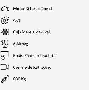 T60 Cabina Simple 4x4 Comfort